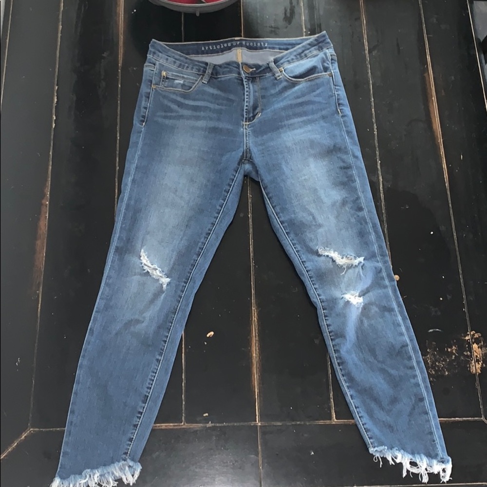 Articles of society Suzy ripped skinny jeans